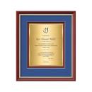 Baron Certificate TexEtch - Mahogany/Gold