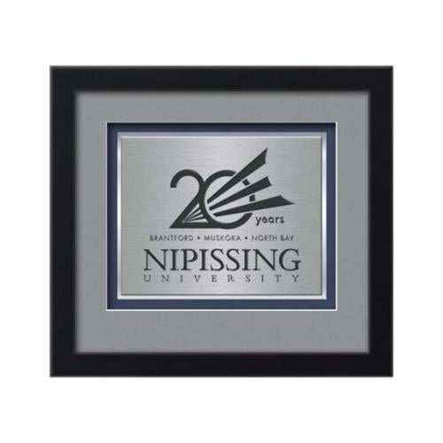 Plaque Awards - Framed Awards & Plaques - Eldridge Certificate TexEtch - Satin Black