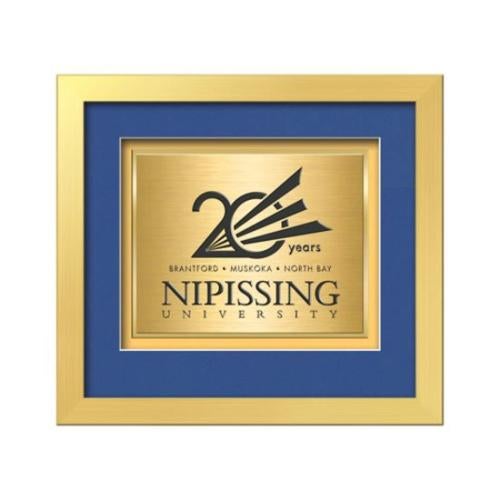 Plaque Awards - Framed Awards & Plaques - Eldridge Certificate TexEtch - Gold