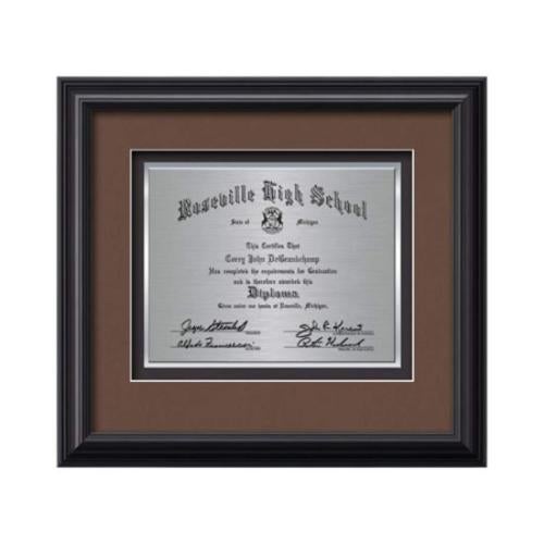 Monarch Certificate TexEtch - Black Plaque Awards - Framed Awards & Plaques - Monarch Certificate TexEtch - Black