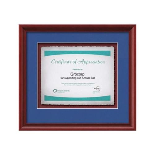 Plaque Awards - Framed Awards & Plaques - Raven -  Mahogany
