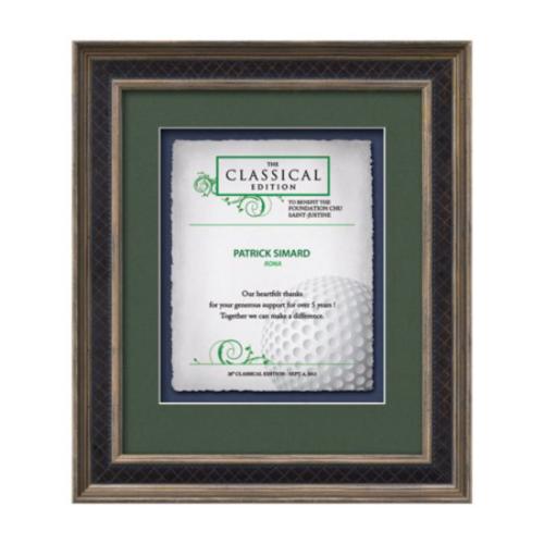 Plaque Awards - Framed Awards & Plaques - Tuscan -  Rustic/Charcoal