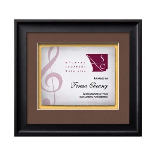 Plaque Awards - Certificate Frames - Yorktech Certificate Frame