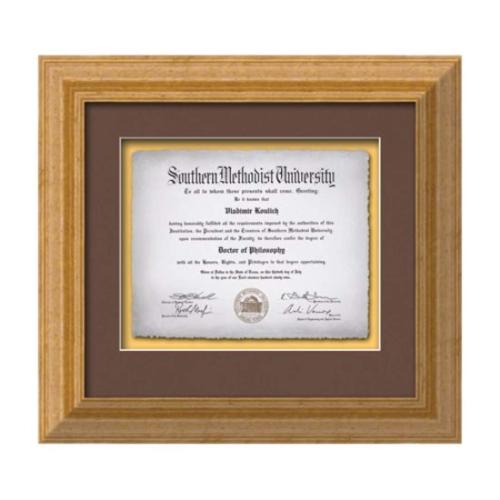 Terrene - Antique Gold Plaque Awards - Framed Awards & Plaques - Terrene - Antique Gold