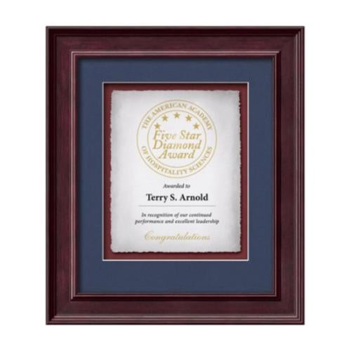 Calder - Mahogany Plaque Awards - Framed Awards & Plaques - Calder - Mahogany