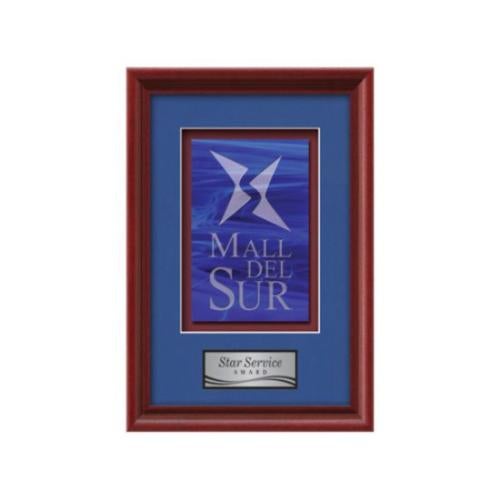 Raven - Mahogany Plaque Awards - Framed Awards & Plaques - Raven - Mahogany