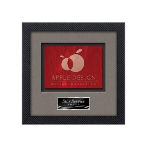 Primrose - Carbon Fiber Plaque Awards - Framed Awards & Plaques - Primrose - Carbon Fiber