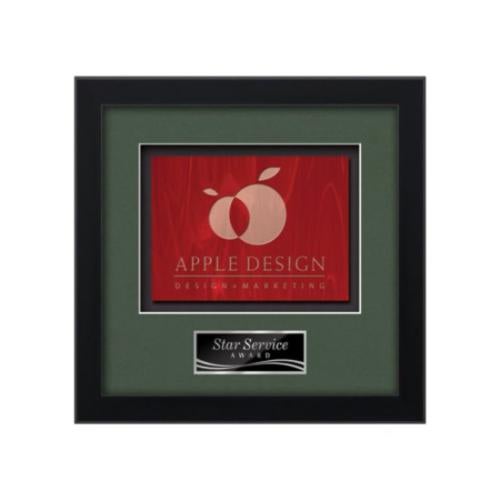 Primrose - Black Plaque Awards - Framed Awards & Plaques - Primrose - Black