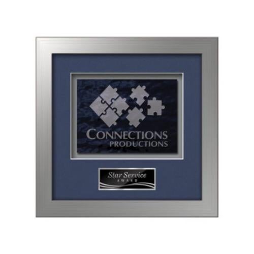 Eldridge - Silver Plaque Awards - Framed Awards & Plaques - Eldridge - Silver