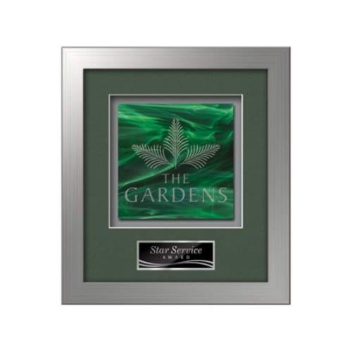 Plaque Awards - Framed Awards & Plaques - Eldridge -  Silver