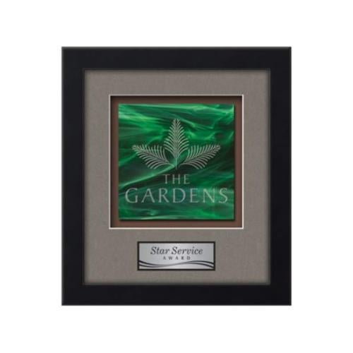 Eldridge - Satin Black Plaque Awards - Framed Awards & Plaques - Eldridge - Satin Black