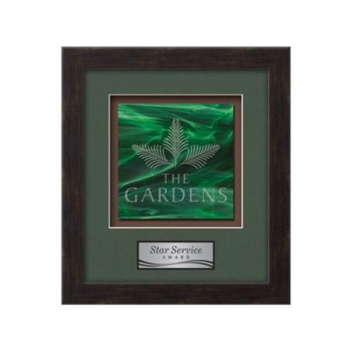 Eldridge - Espresso Dark Walnut Plaque Awards - Framed Awards & Plaques - Eldridge - Espresso Dark Walnut