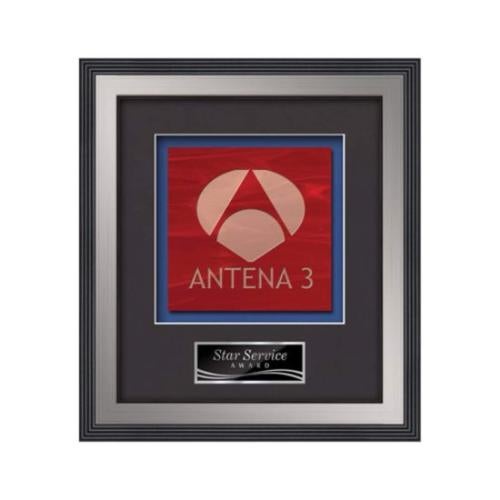 Plaque Awards - Framed Awards & Plaques - Jasper -  Silver