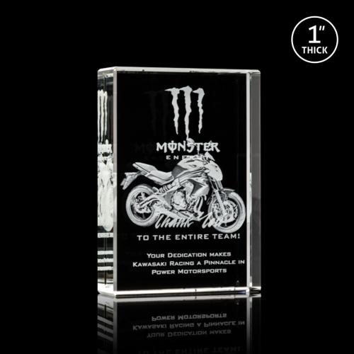 Recognition Awards - Crystal Awards - York 3D Award