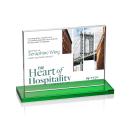 Emperor VividPrint&trade; Award - Green (Horiz)