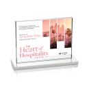 Emperor VividPrint&trade; Award - White (Horiz)