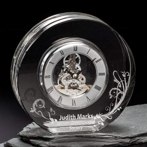Recognition Awards - Crystal Awards - New York Clock Award - Silver