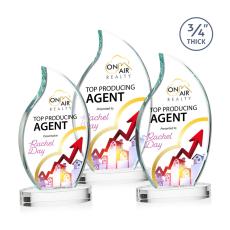 Croydon VividPrint Award on Alberton Base - Clear - New Items