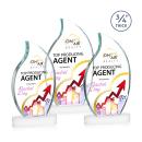 Croydon VividPrint&trade; Award on Alberton Base - White