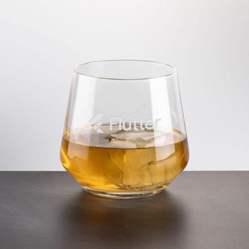 Corporate Gifts - Barware - On the Rocks Tumblers & Glasses - Sturgis DOF - Deep Etch