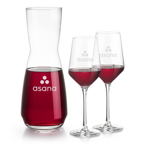 Corporate Gifts - Barware - Glasses Sets - Mason Carafe & Tucson Wine