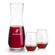 Mason Carafe & Vale Stemless Wine Set - Barware