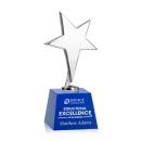 Tuscany Chrome Star on Robson Base - Blue