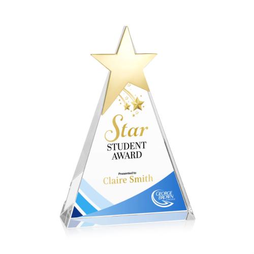 Recognition Awards - Crystal Awards - Eglinton Gold VividPrint™ Award