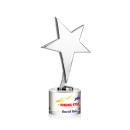 Tuscany Chrome Star VividPrint&trade; Award on Marvel Base - Clear