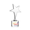 Tuscany Chrome Star VividPrint&trade; Award on Marvel Base - Clear