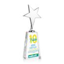 Tuscany Chrome Star VividPrint&trade; Award on Novita Base - Clear