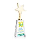 Tuscany Gold Star VividPrint&trade; Award on Novita Base - Clear