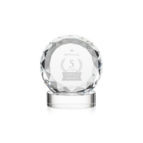 Recognition Awards - Crystal Awards - Seville Award on Alberton Base - Clear