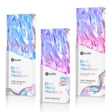 Ophelia VividPrint Award - Clear - Crystal Awards