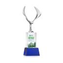 Maverick Eagle VividPrint&trade; Award on Belcroft Base - Blue