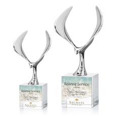 Maverick Eagle VividPrint Award on Granby Base - Clear - New Items