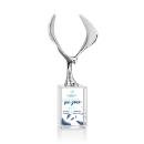Maverick Eagle VividPrint&trade; Award on Lexington Base - Clear