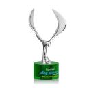 Maverick Eagle VividPrint&trade; Award on Marvel Base - Green