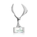 Maverick Eagle VividPrint&trade; Award on Paragon Base - Clear