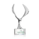 Maverick Eagle VividPrint&trade; Award on Paragon Base - Clear