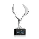 Maverick Eagle VividPrint&trade; Award on Paragon Base - Black