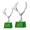 Maverick Eagle VividPrint&trade; Award on Robson Base - Green