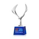Maverick Eagle VividPrint&trade; Award on Robson Base - Blue