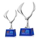 Maverick Eagle VividPrint&trade; Award on Robson Base - Blue