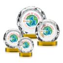 Seville VividPrint&trade; Award on Alberton Base - Gold