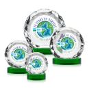 Seville VividPrint&trade; Award on Alberton Base - Green