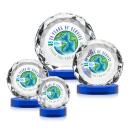 Seville VividPrint&trade; Award on Alberton Base - Blue