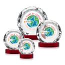 Seville VividPrint&trade; Award on Alberton Base - Red