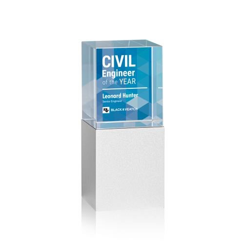 Recognition Awards - Crystal Awards - Glencoe VividPrint&trade; Award