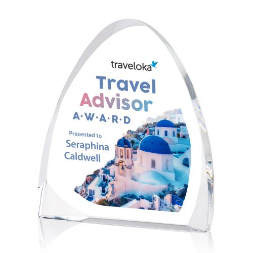 Recognition Awards - Crystal Awards - Georgia Peak VividPrint&trade; Award